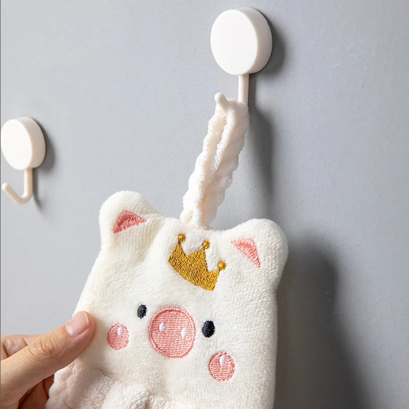 Piggy Hand Towel Hanging Absorbent