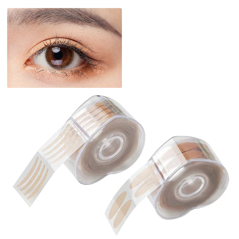 

Sdotter 600 шт., невидимая фотосессия, инструмент для макияжа глаз, водонепроницаемая прозрачная натуральная лента для век, дышащий подъемник глаз