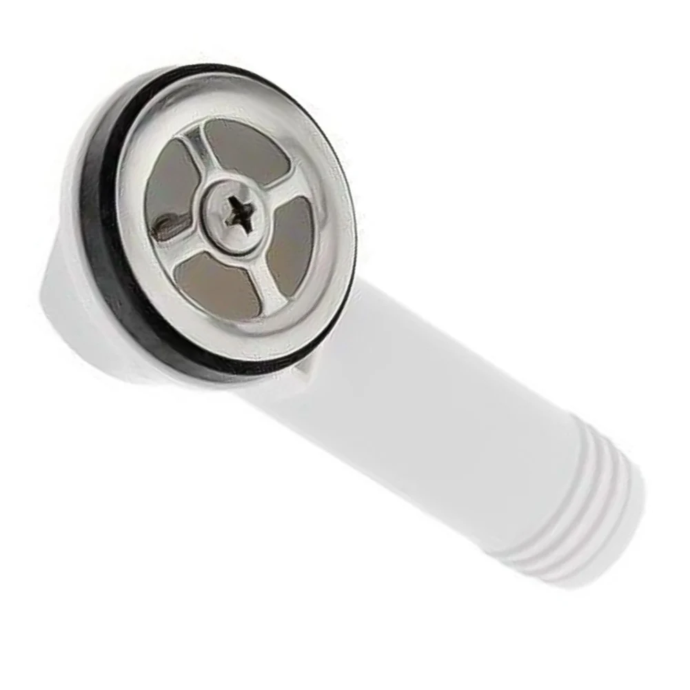 

Relacement Overflow Pipe Kitchen Accesories Sink Replacement 125351 ABS Easy To Install Joint Round Overflow Head
