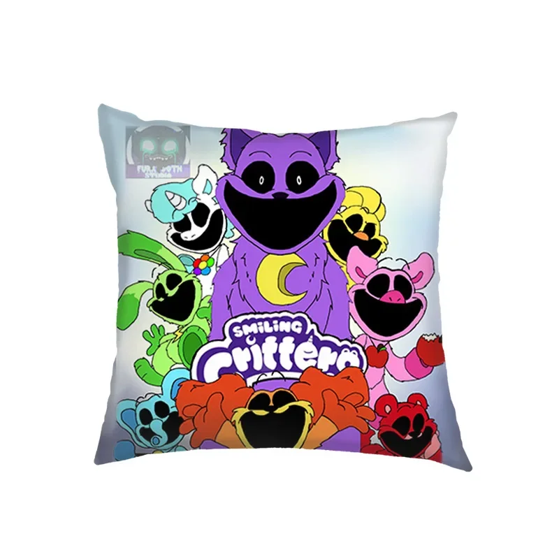 Hot Sale Smiling Critters 45x45cm Pillow Case High QualityPillowcase Decorative Pillow Cover Wedding Decorative 6