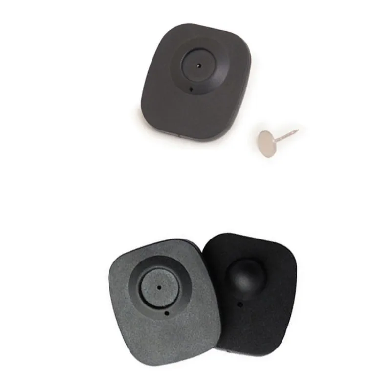 100 Piecse EAS security Loss Prevention Anti Shoplifting Mini RF 8.2Mhz Square Tag
