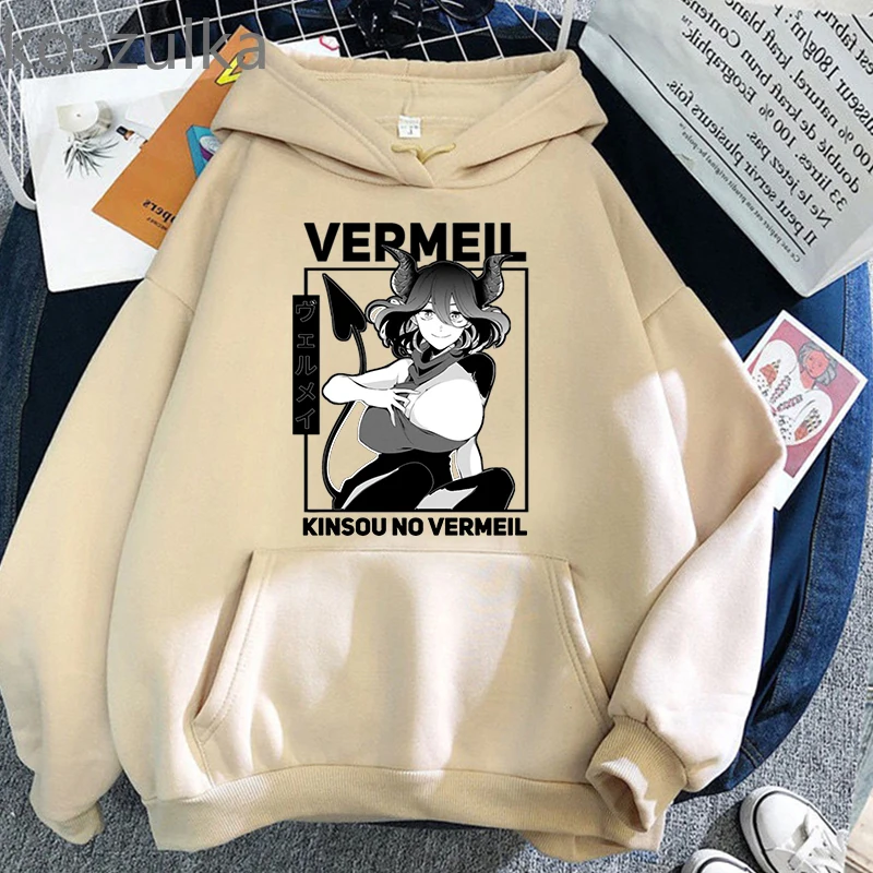 2023 2022 Vermeil Waifu Printed Hoodies Anime Vermeil In Gold Cartoon  Sweatshirts Casual Hooded Clothing Mens Hentai Tops Long S - AliExpress