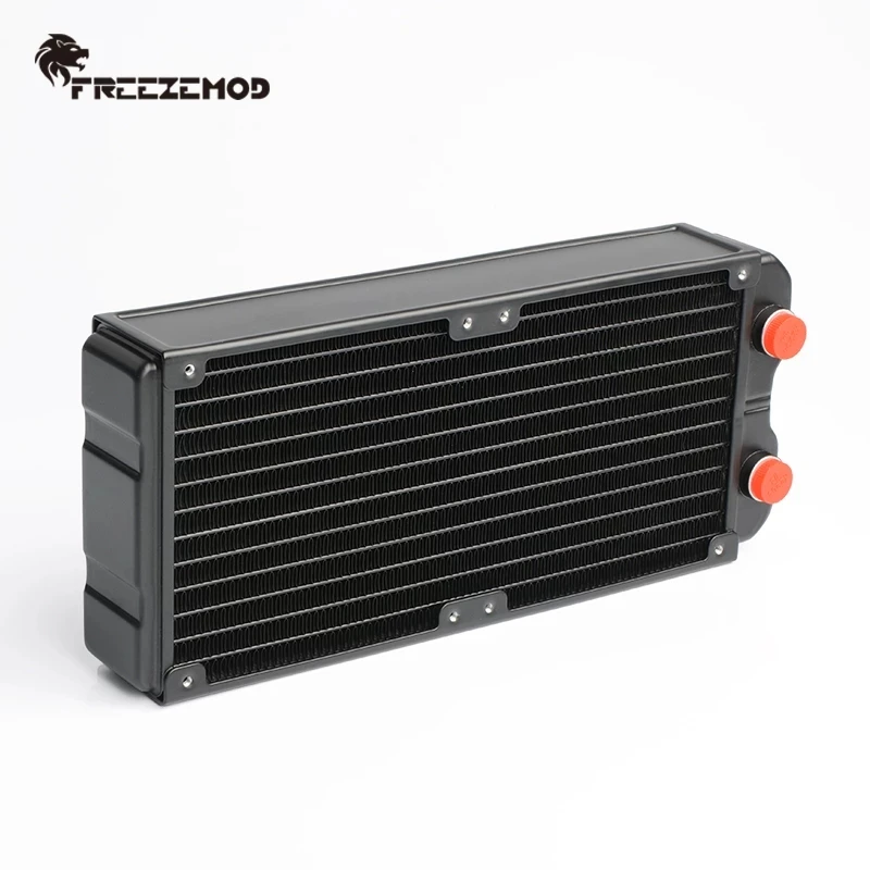 Zemod-pc Dissipador de Calor Resfriamento a Água Alumínio Compatível com 120 Ventiladores 120 240 360 45 mm de Espessura - Imagem 3
