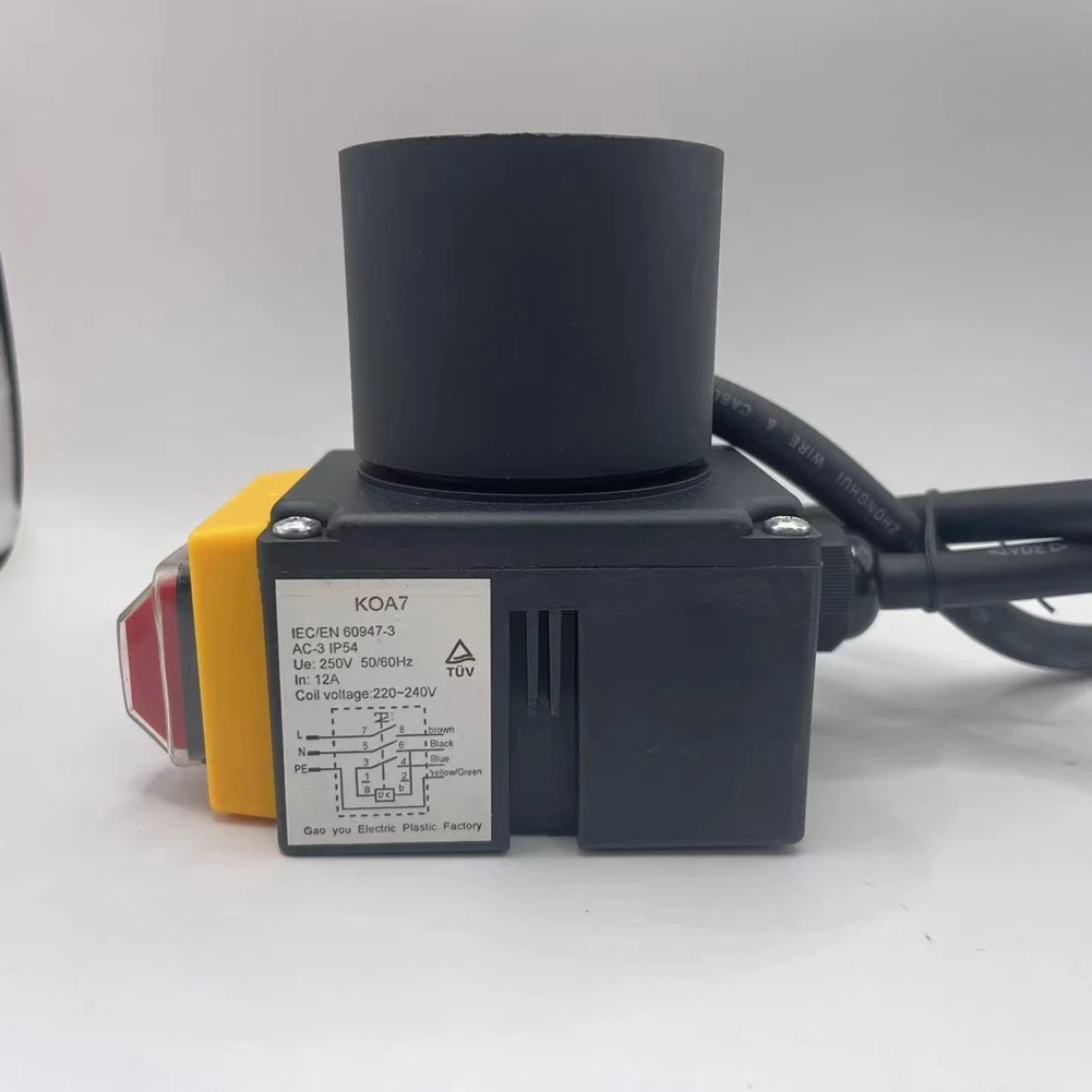 KOA7 250V 16A Wood Splitting Machine Electromagnetic Button Switch HCK3T Log Cutting Machine DY