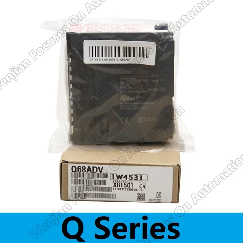 

Q68ADV PLC Analog Input Module q68adv A/D Conversion Module 8 Channels Voltage Input