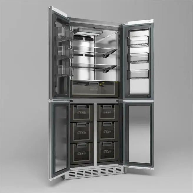 2025 BCD-355WQB Best-Selling Built-In Refrigerator-Freezer - 355L Home Appliance with Premium Cooling Performance - Image 4