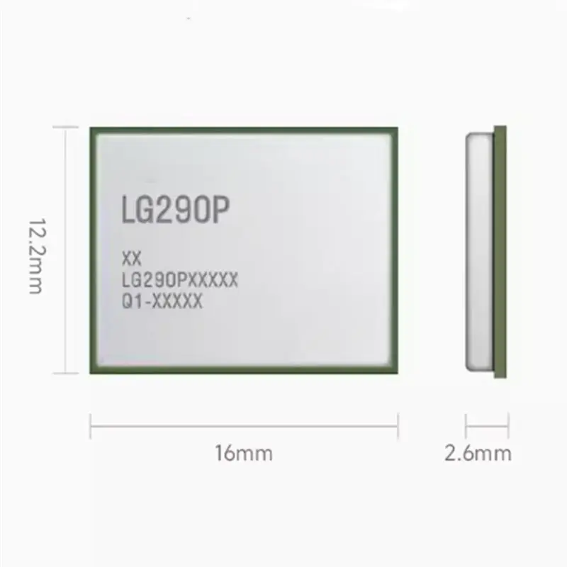 ABNR LG290P LG290P03AAMD 고정밀 RTK 포지셔닝 모듈 L1 L2& L5 멀티-GNSS 모듈 (Quectel 제작)