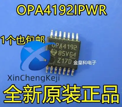 

10pcs original new OPA4192IPWR OPA4192 TSSOP14 four way universal amplifier precision operational amplifier IC