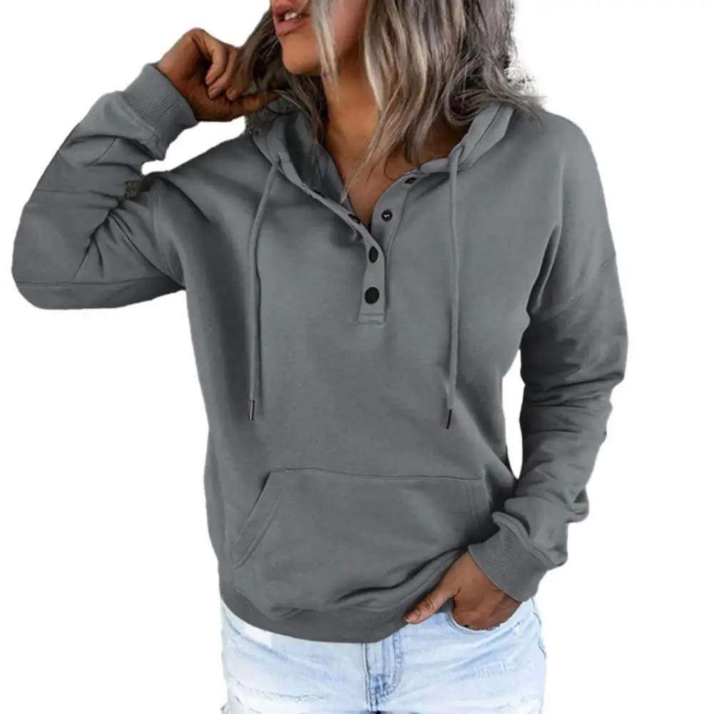 

Spring/Autumn New Casual Fleece Zipped Hoodie Women Fashion Drawstring Sporty Hooded Coats Ladies Simple Sweatshirt