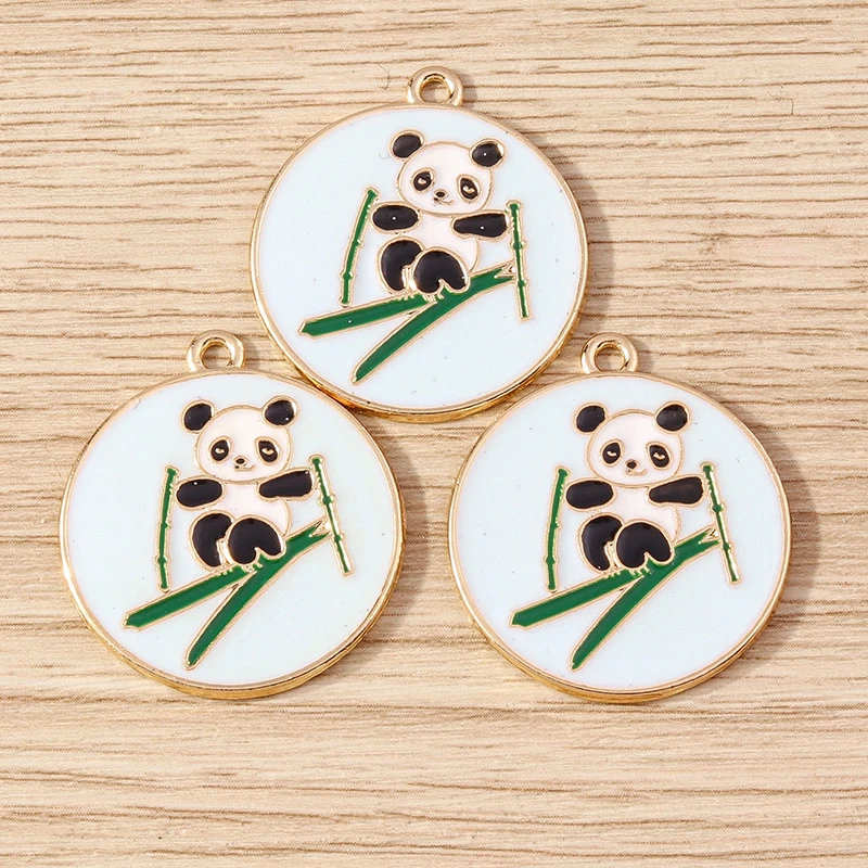 10 Stück Cartoon Tier Charms Emaille Hund Charms Anhänger für Schmuckherstellung Tropfen Ohrringe Halskette Armbänder DIY Bastelbedarf – Detail 12
