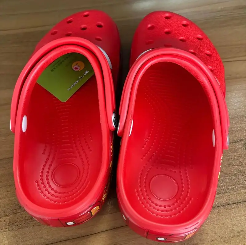 Mcqueen Cartoon Slippers - Waterproof Eva Outdoor Sandals With Breathable...