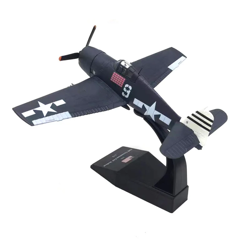 

New 1/72 Model F6f Hellcat Shipborne Fighter Simulation Alloy Aircraft Model Finished Product Children's Toy Plane Collectibles