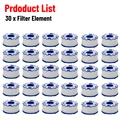 30pcs filter element