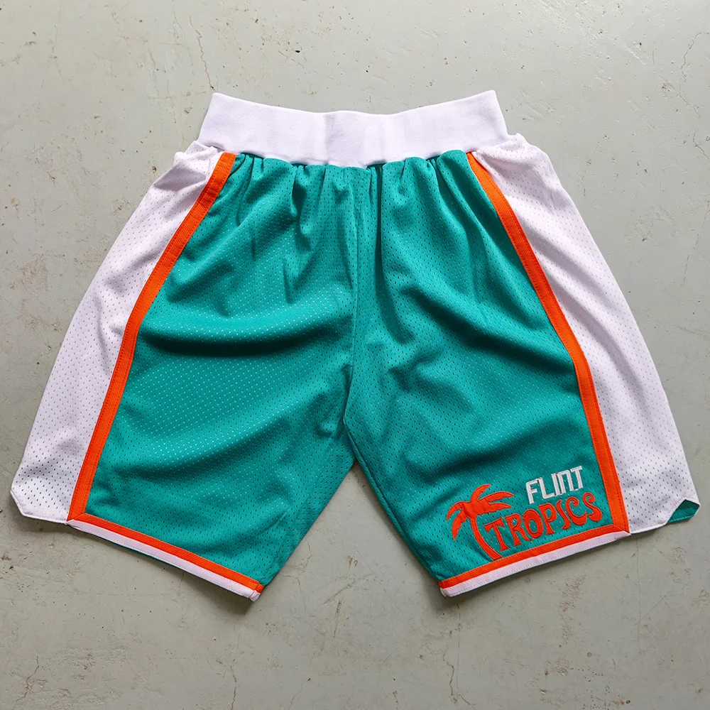 thumbnail image 1 of Camisetas de baloncesto Trillest Semi Pro Movie Jackie Moon 33 Monix 11 blancas y verdes Flint Tropics para hombre para fiesta de Halloween, 1 of 5