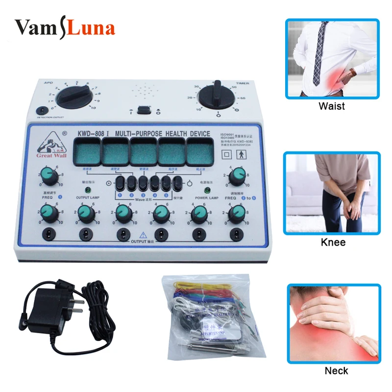 Electronic Acupuncture Therapeutic Apparatus Pulse Electric Acupuncture Apparatus Patch Massager Nursing Therapy Apparatus