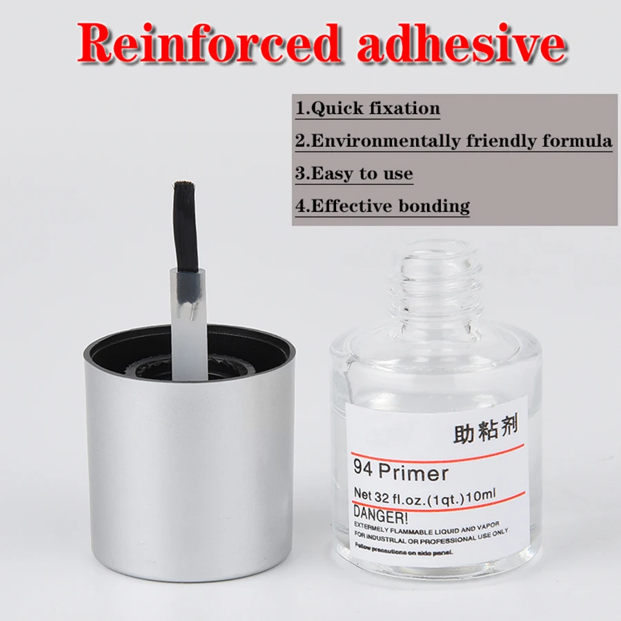 Strong 944 Adhesive Adhesion Promoter Bonder 10ml Glue Strong Acrylic Foam Double Sided Tape Primer For Car Accessories 4