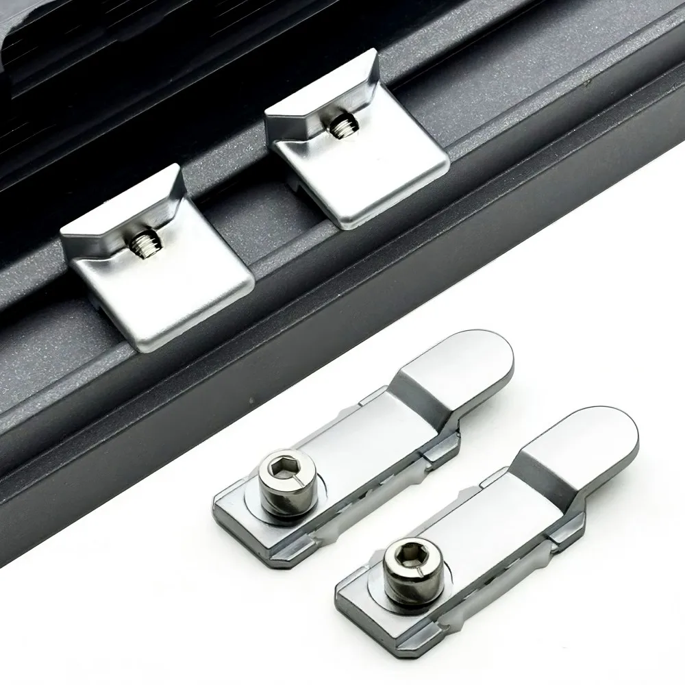 8mm Thermal Break Aluminum Window Connectors & Lock Strikes-Heavy Duty Hardware, Corrosion Resistant