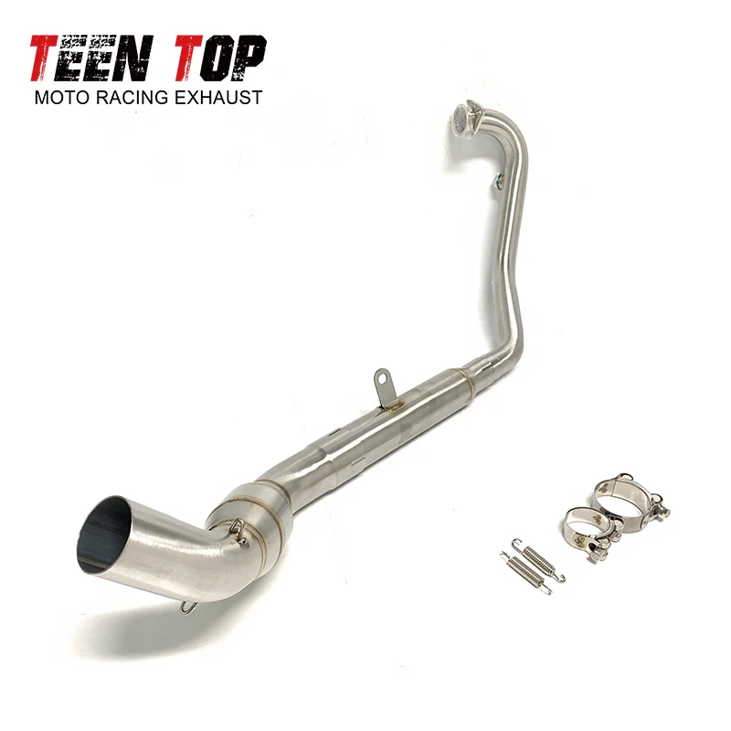 For CFMOTO NK250 NK 250 250SR Exhaust Stainless Steel Exhaust Pipe Motorcycle Exhaust Front Tube Escape Moto Silencer Bike Elbow - Image 4