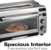 Beach 2-in-1 Countertop Toaster Oven and Long Slot 2 Slice Toaster, 60 Minute Timer and Automatic Shut Off, Shade Selec 3