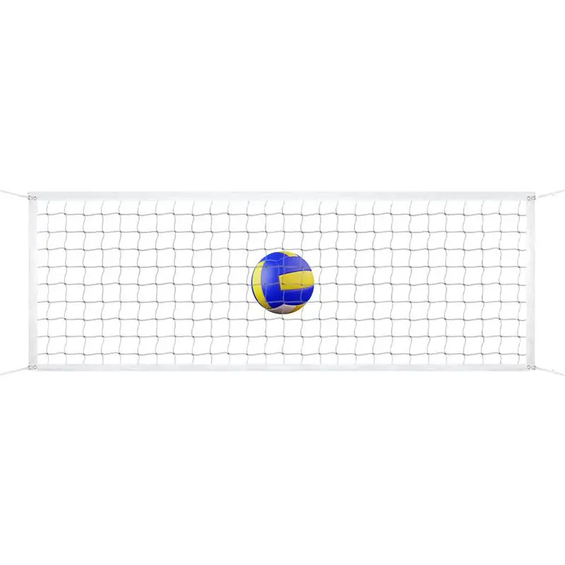 Folding Volleyball Net Folding Replacement Mesh For Badminton Lightweight Outdoor Sports Accessory Replacement Net For School