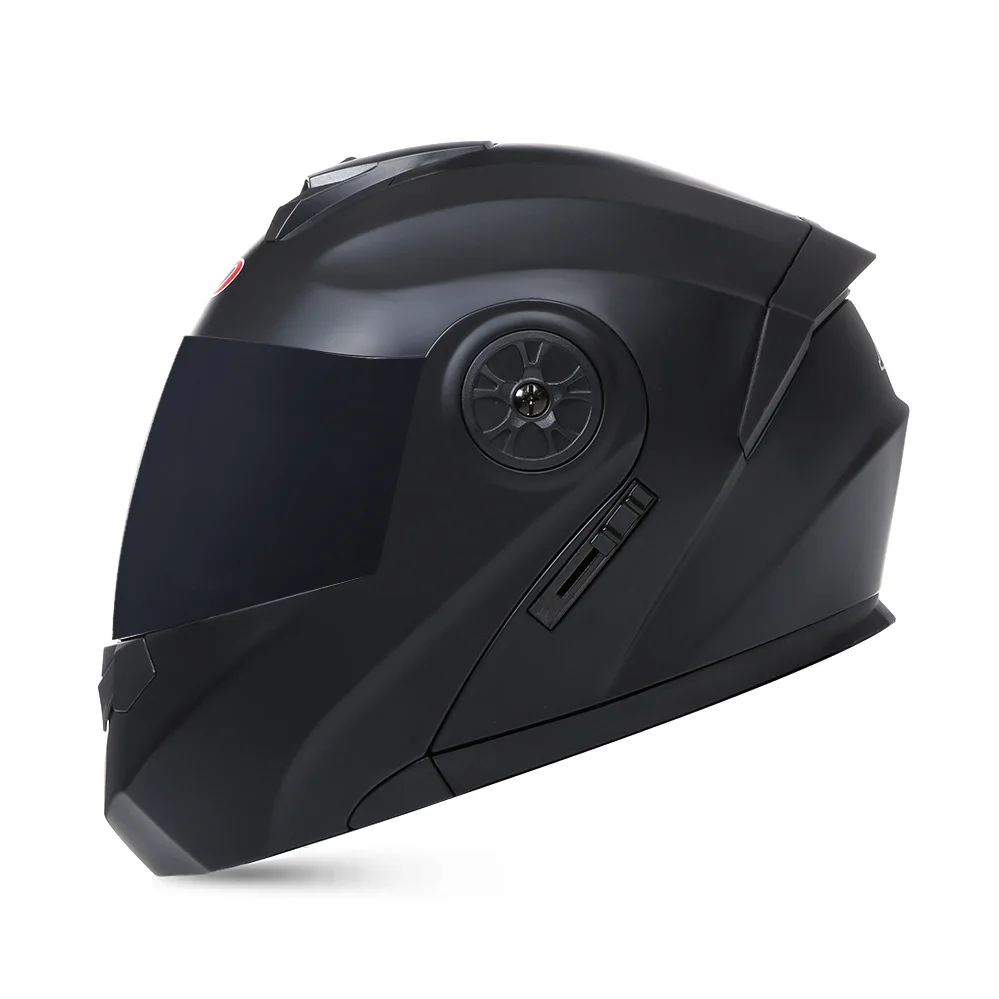 Casco Integrale Moto DOT/ECE Approvato - Visiera Doppia (Trasparente + Soleggiata), Leggero, Per Uomo E Donna