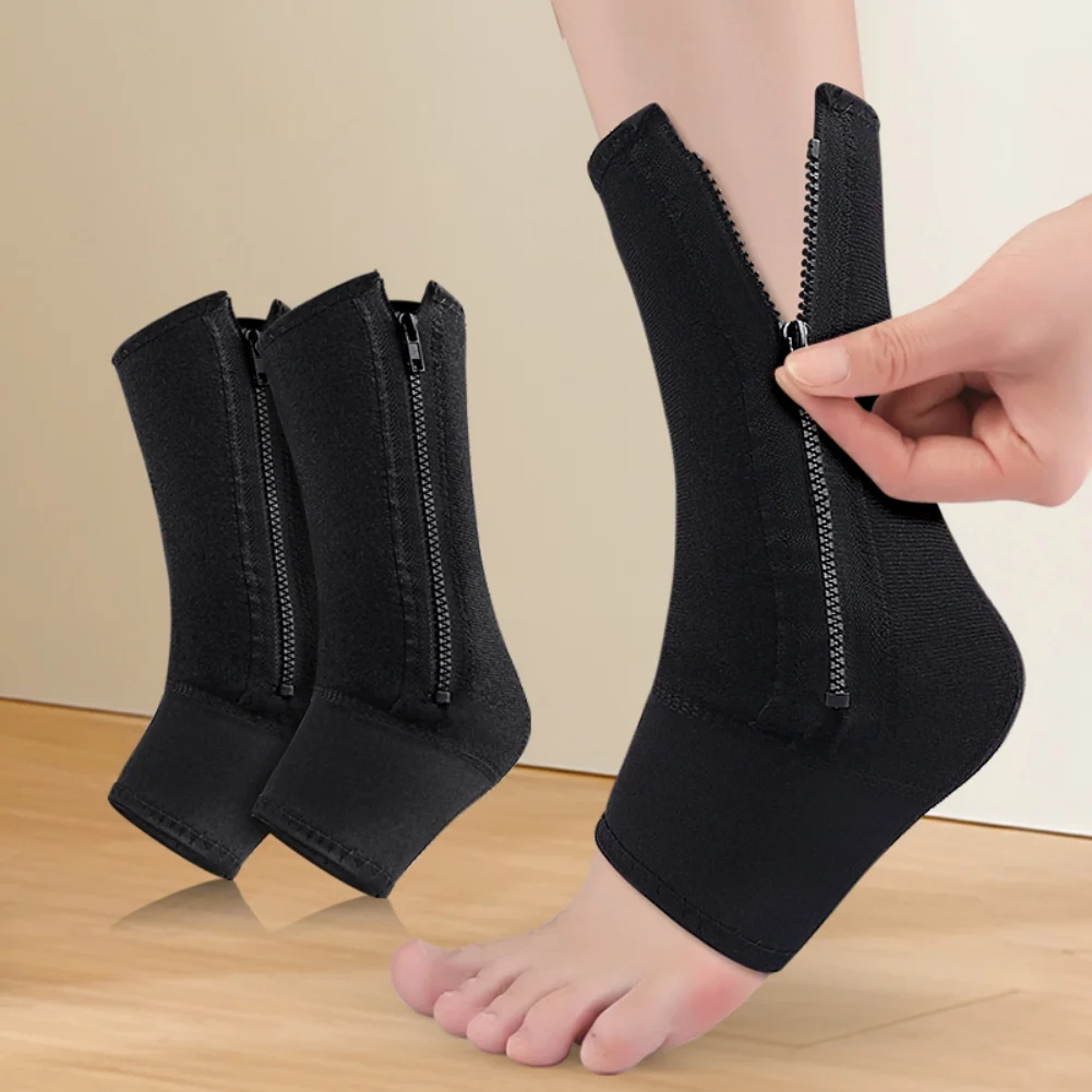 

Sports Ankle Support Brace Compression Sleeve Plantar Fasciitis Socks Achilles Tendonitis Joint Pain Swelling Foot Sprain Wraps