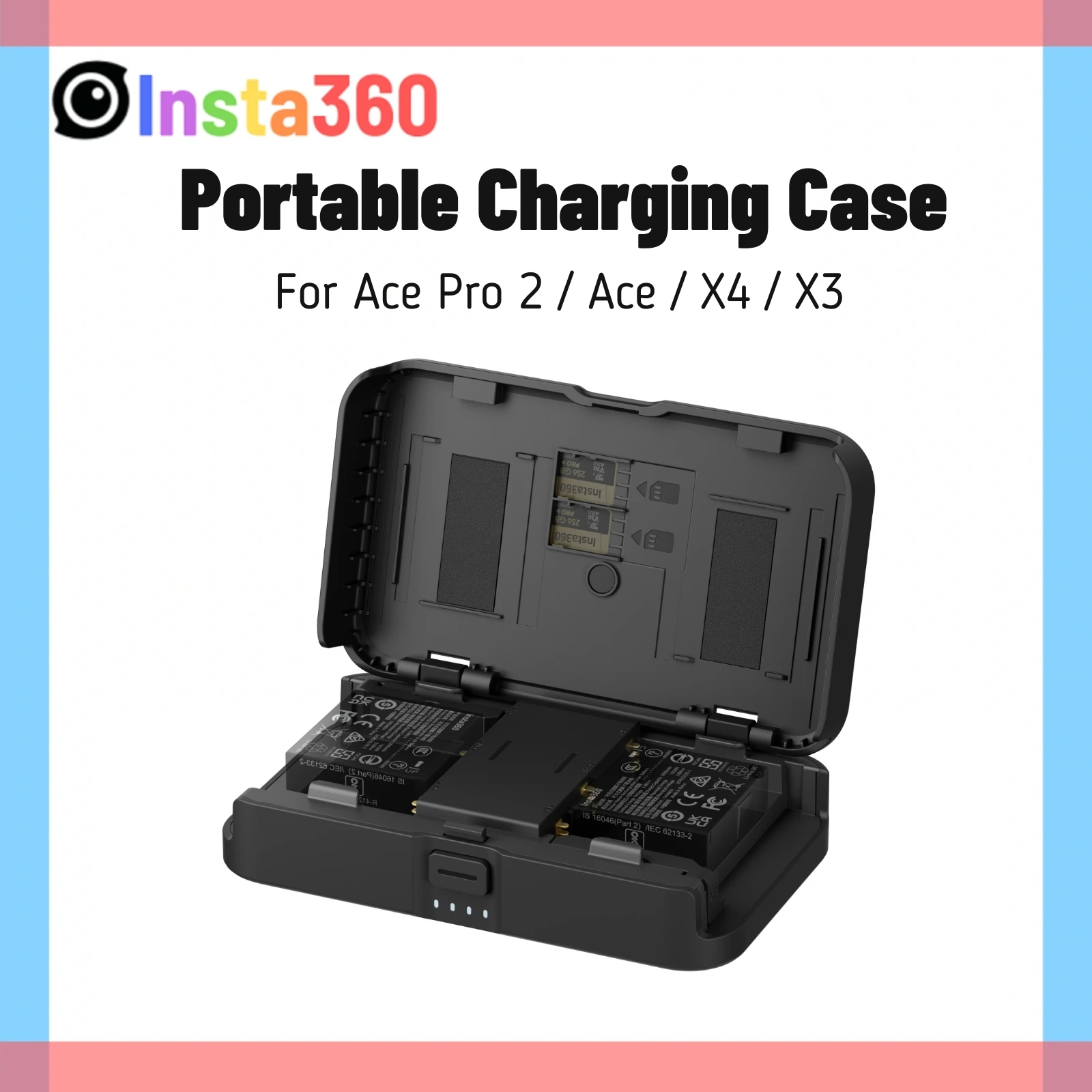 Insta360 ポータブル充電ケース CINSCAVE Amazon | Insta360ポータブル充電ケース | Insta360 | カメラ用