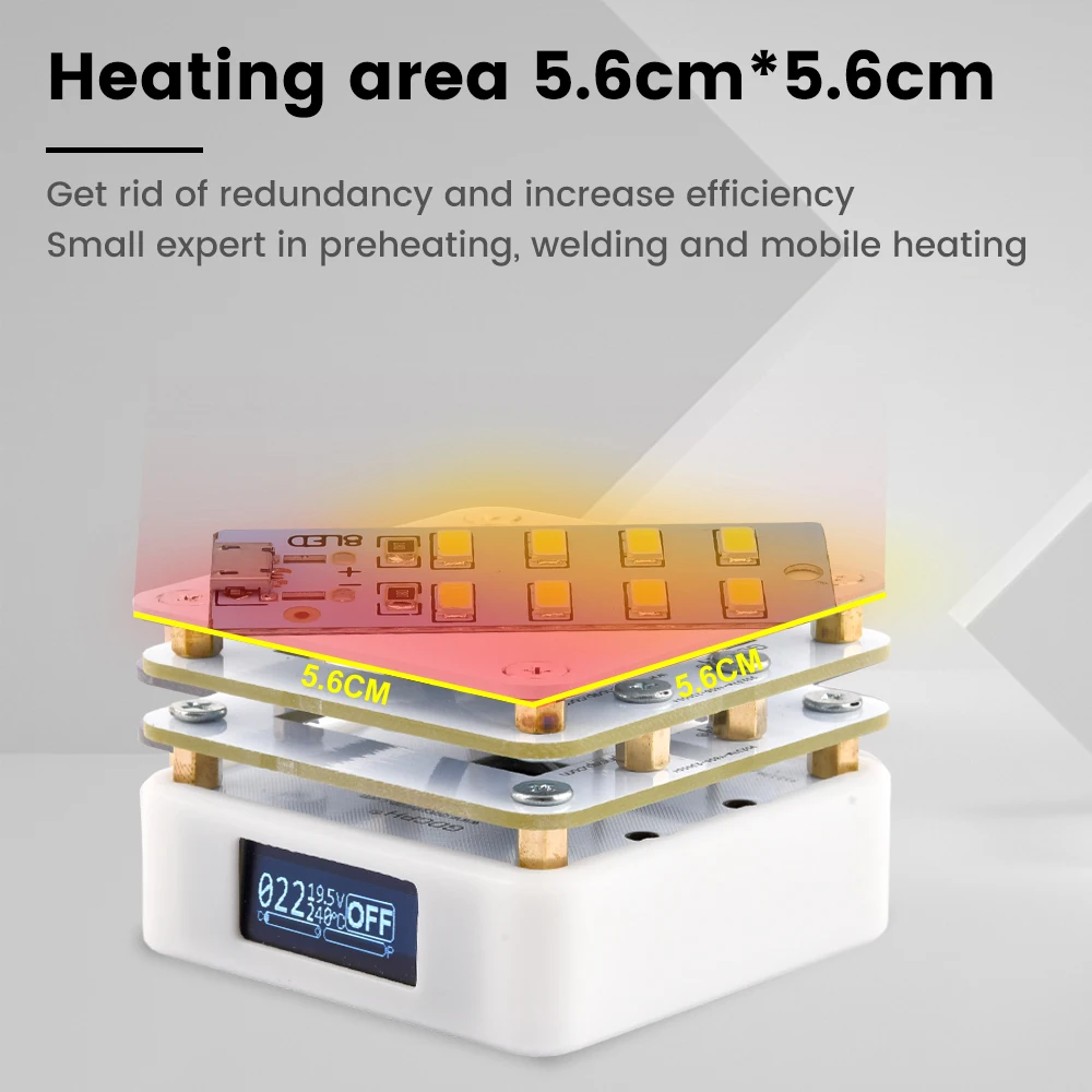 MHP30 Hot Plate Digital Display Adjustable Constant Temperature Heating Table Soldering Diode Preheating Table Led Repair Tools for soldering iron,soldering station,soldering tool,welding tool,desoldering station,mini hot plate