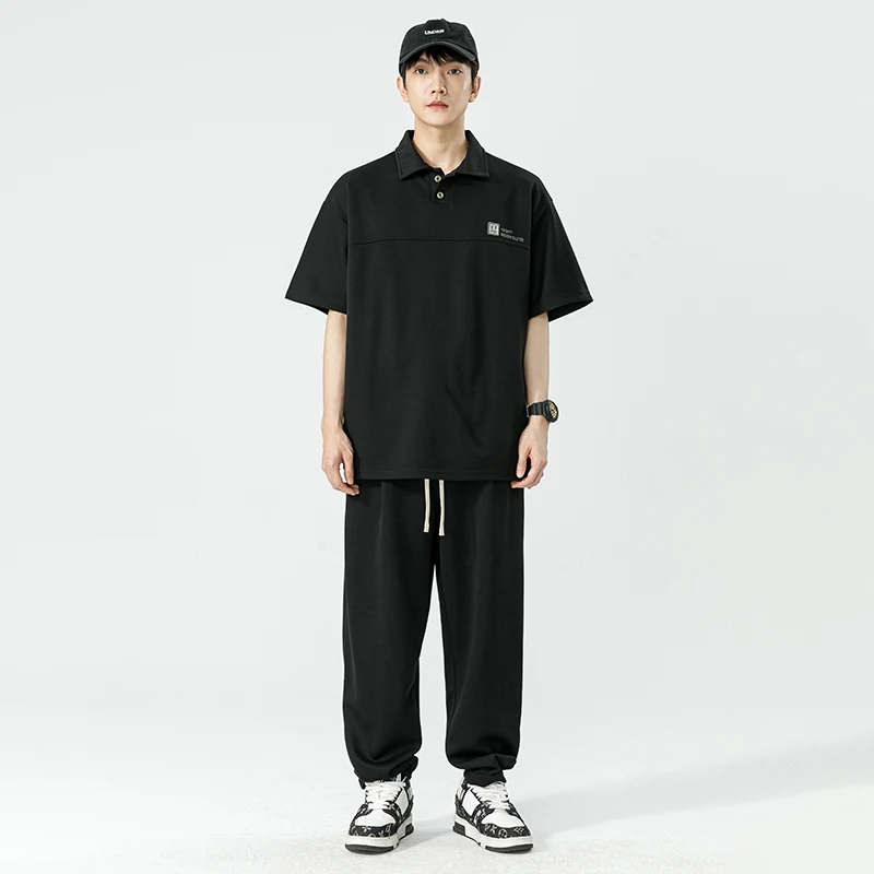 Men's Casual Sets Men's Clothing Sportswear Sweatshirt Summer T-shirt + Short Sportswear Jogger Male Fashion Tracksuits Hombre