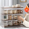 Countertop Cup Storage Rack Multi-layer Coffee Cup Dustproof Rack Wine Glass Rack Mug Coffee Cup Storage Organizer 6