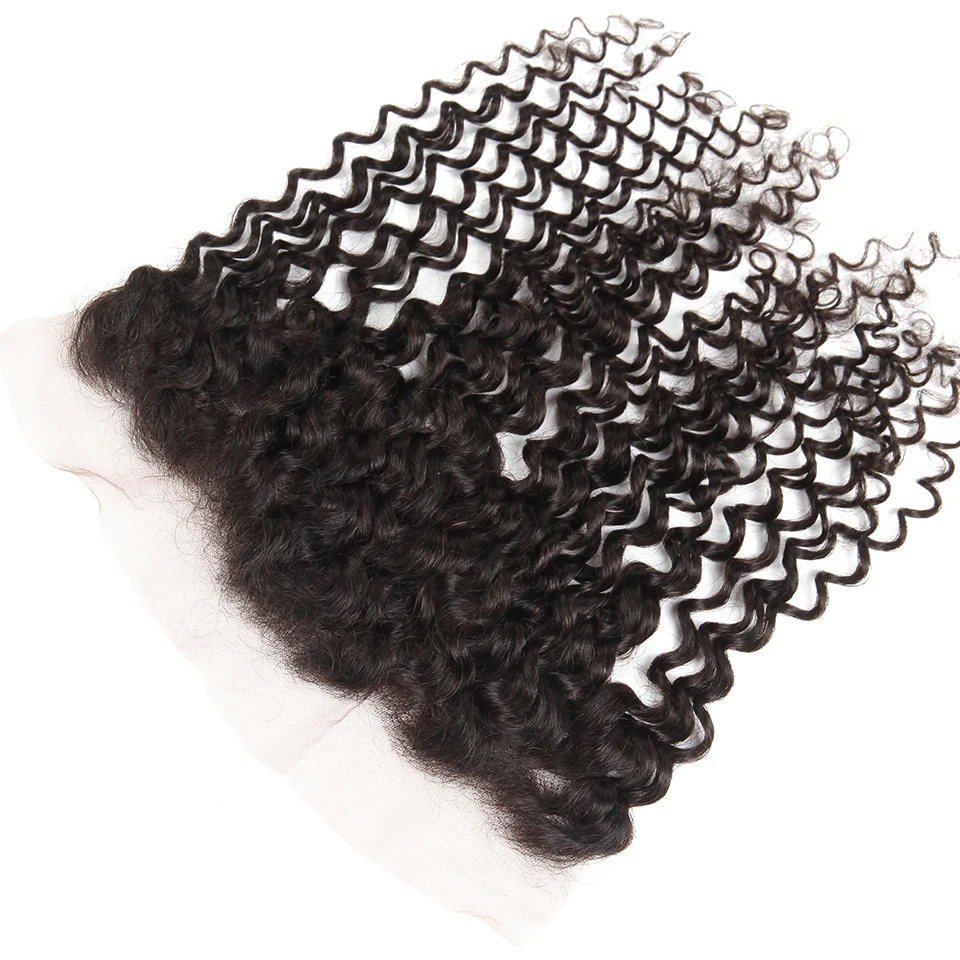 Styleicon Curly 13*4 Lace Frontal Closure 100% Human Hair Closure Only Brazilian Closure Natural Color HD Lace Closure