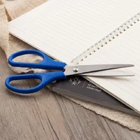 170mm Stainless Steel Multi-function Scissors Household Handmade Stationery Student Scissors Office Scissors Paper-cut 1