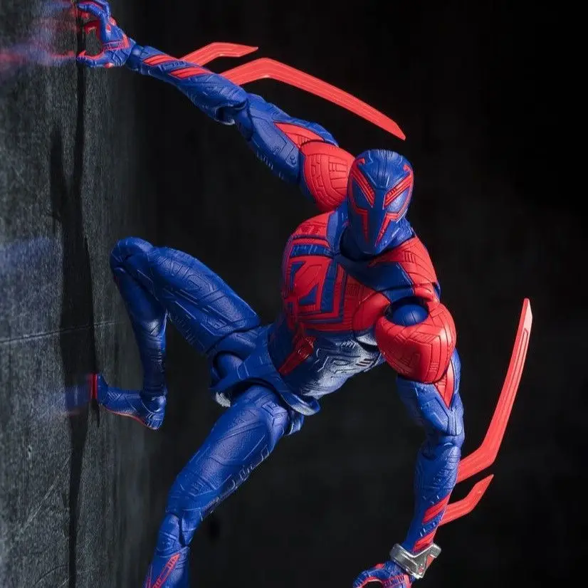 Spider-man figuras de ação 2099, ct versão do spider-verso parte
