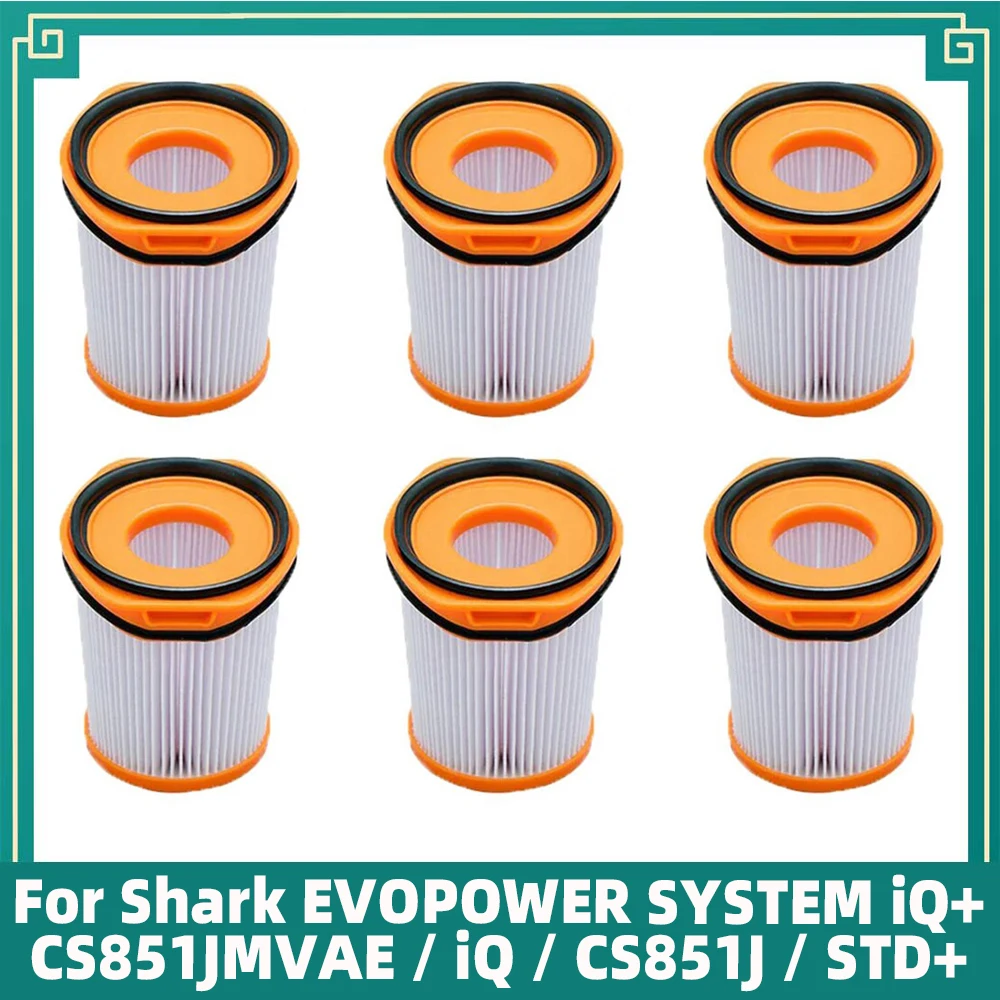 Filtres De Rechange Pour Aspirateur Shark EVOPOWER - Lot De 4 - Compatible IQ+CS851JMVAE
