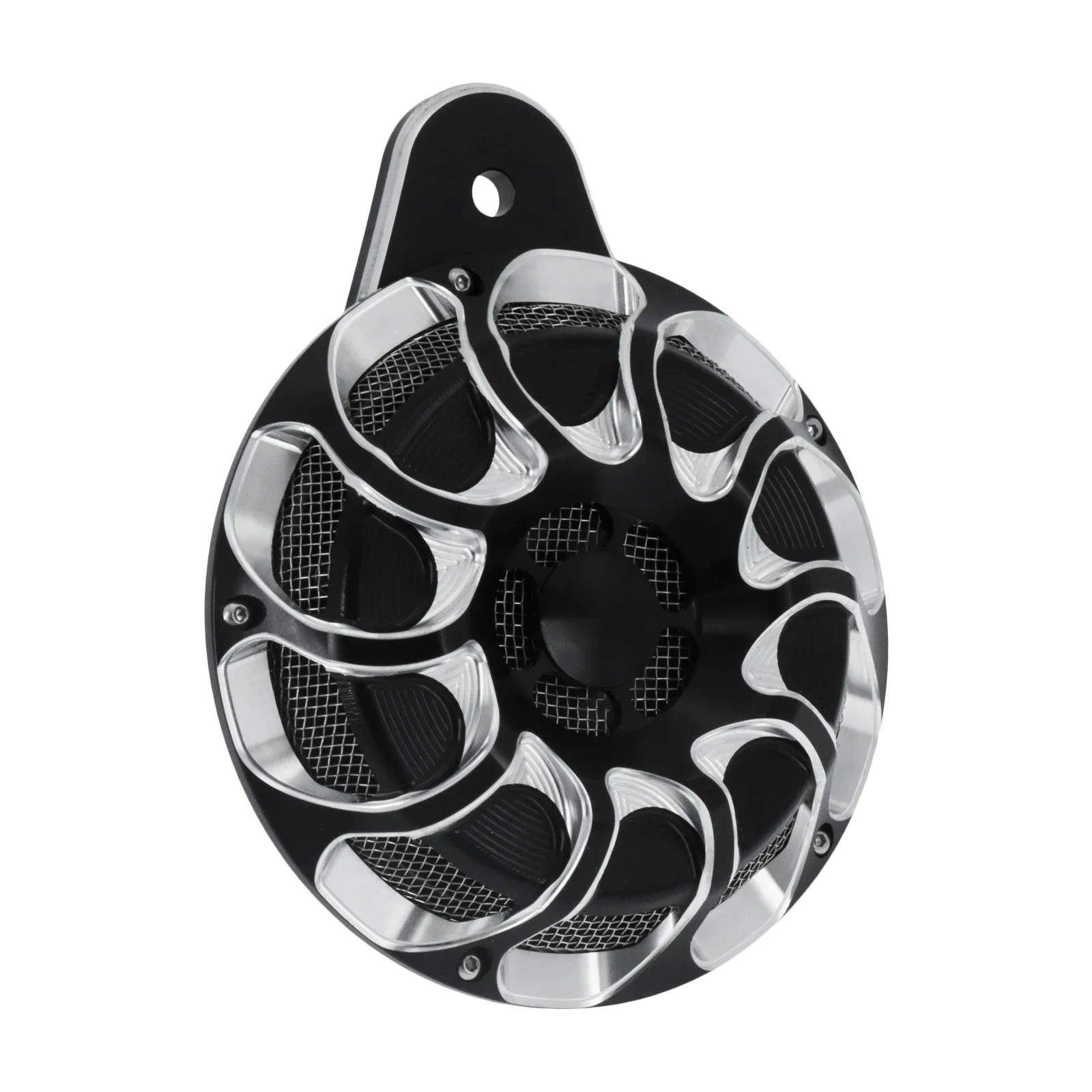 Motorcycle CNC Horn Cover Horns Assembly For Harley Touring Big Twin Cam FLT Electra Glide 91-Up Sportster XL 1200 883 07-Up motorcycle electric horn