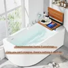 18" Teak Folding Shower Seat Wall Mounted,Fold Down Shower Bench for Shower Space Home Care Teak Wood Stool Aximum Load 380lb 5