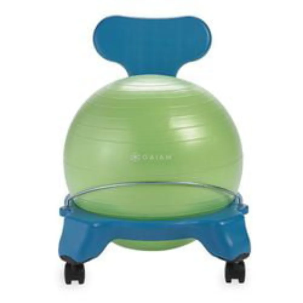 *Kids Balance Ball Chair, Blue Accesorios Para Yoga Y Pilates Sports  Entertainment Yoga Balls yoga ball pilates ball