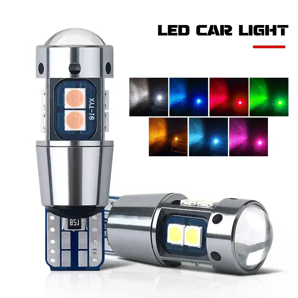 Auto LED Light W5W T10 CANBUS No Error 12V 3030 SMD Car Interior Side Light Marker Parking Bulb