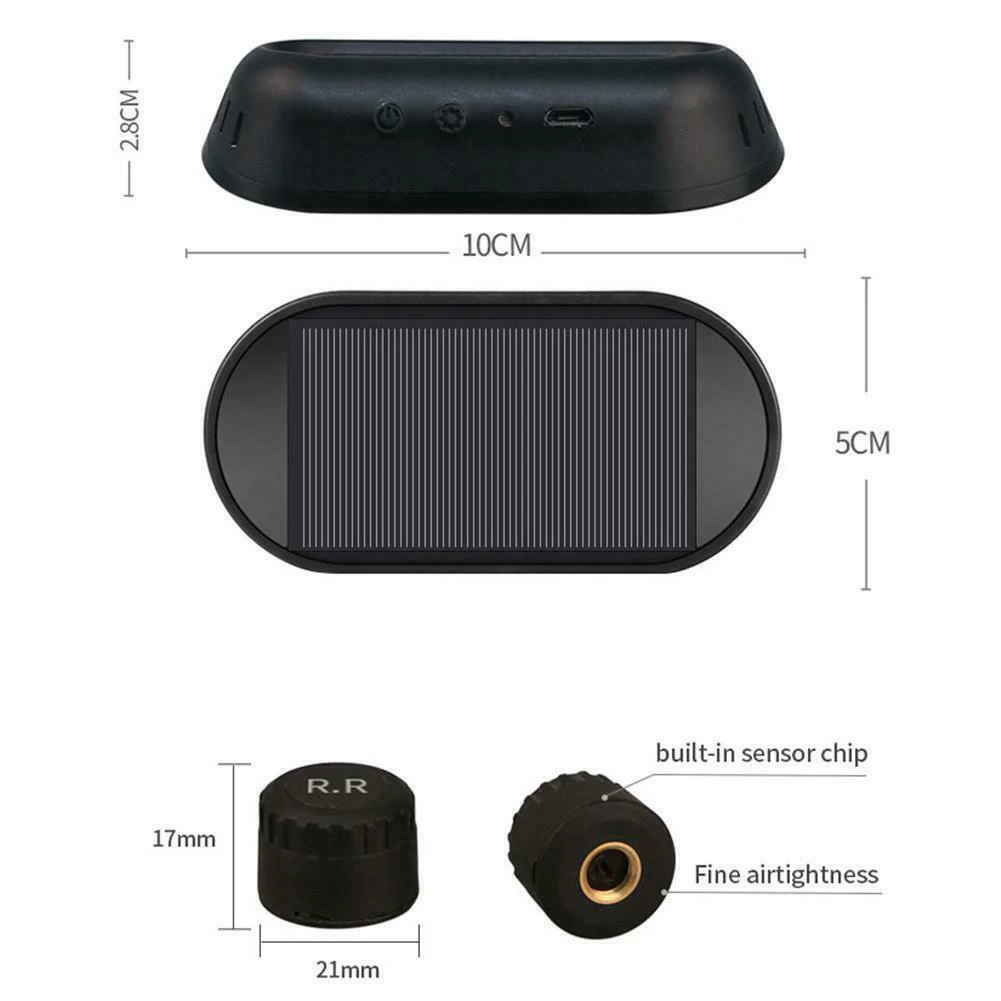  ¾籤 TPMS ڵ   Ÿ̾ з  ý, LCD ÷ ÷, 4x ܺ  