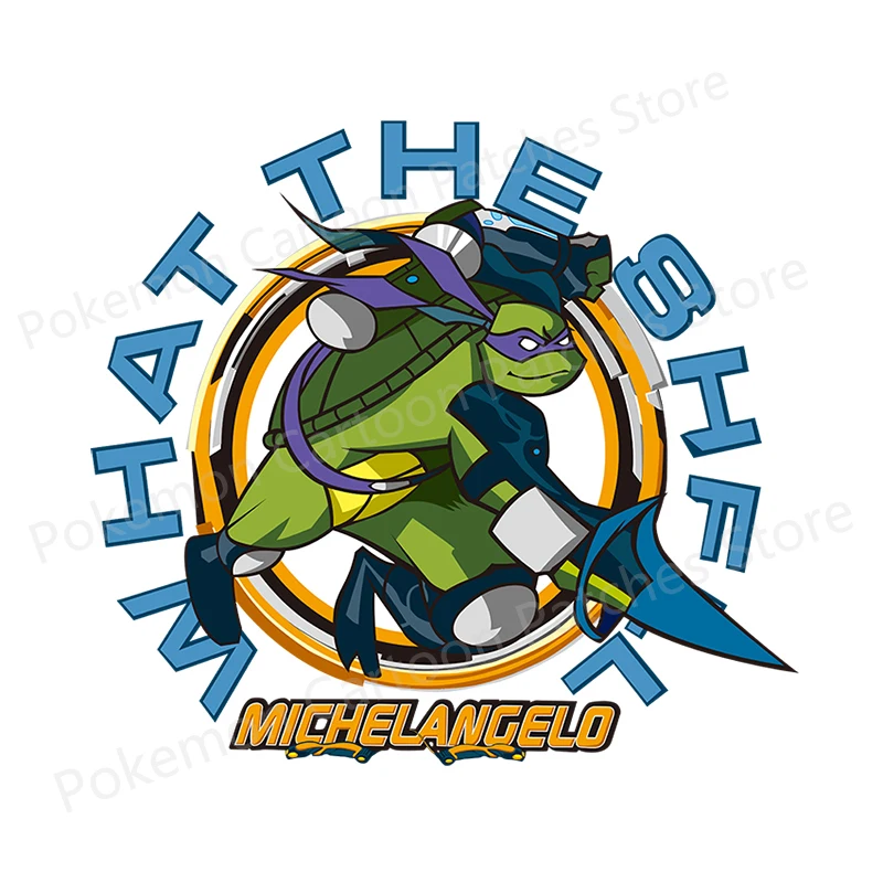 Teenage Mutant Ninja Turtles T Shirt Iron on Transfer Decal