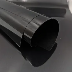 Premium PU Heat Transfer Vinyl Roll for DIY Clothing and Textiles (Black)