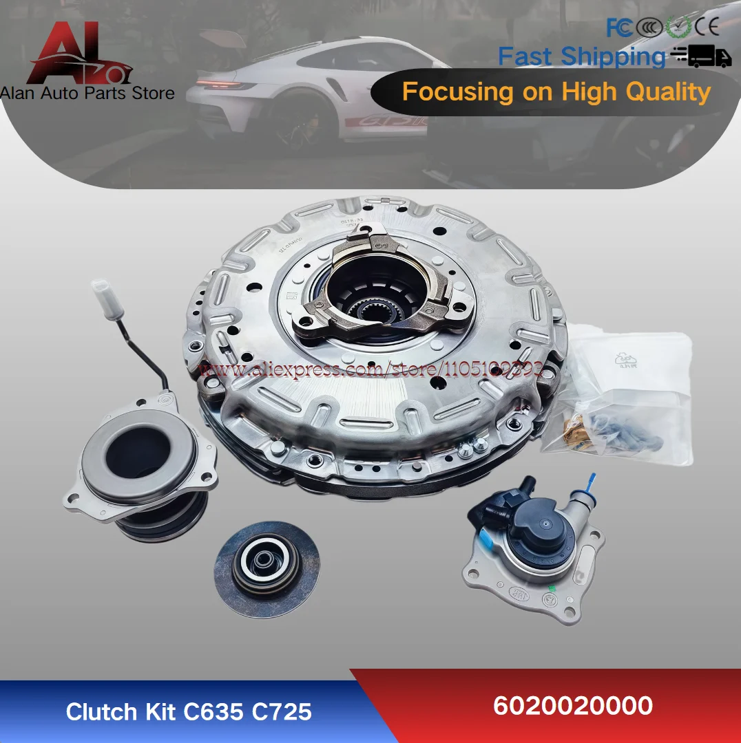 Genuine Luke Clutch Kit C635 C725 Dry Dual Clutch Transmission Part No ...