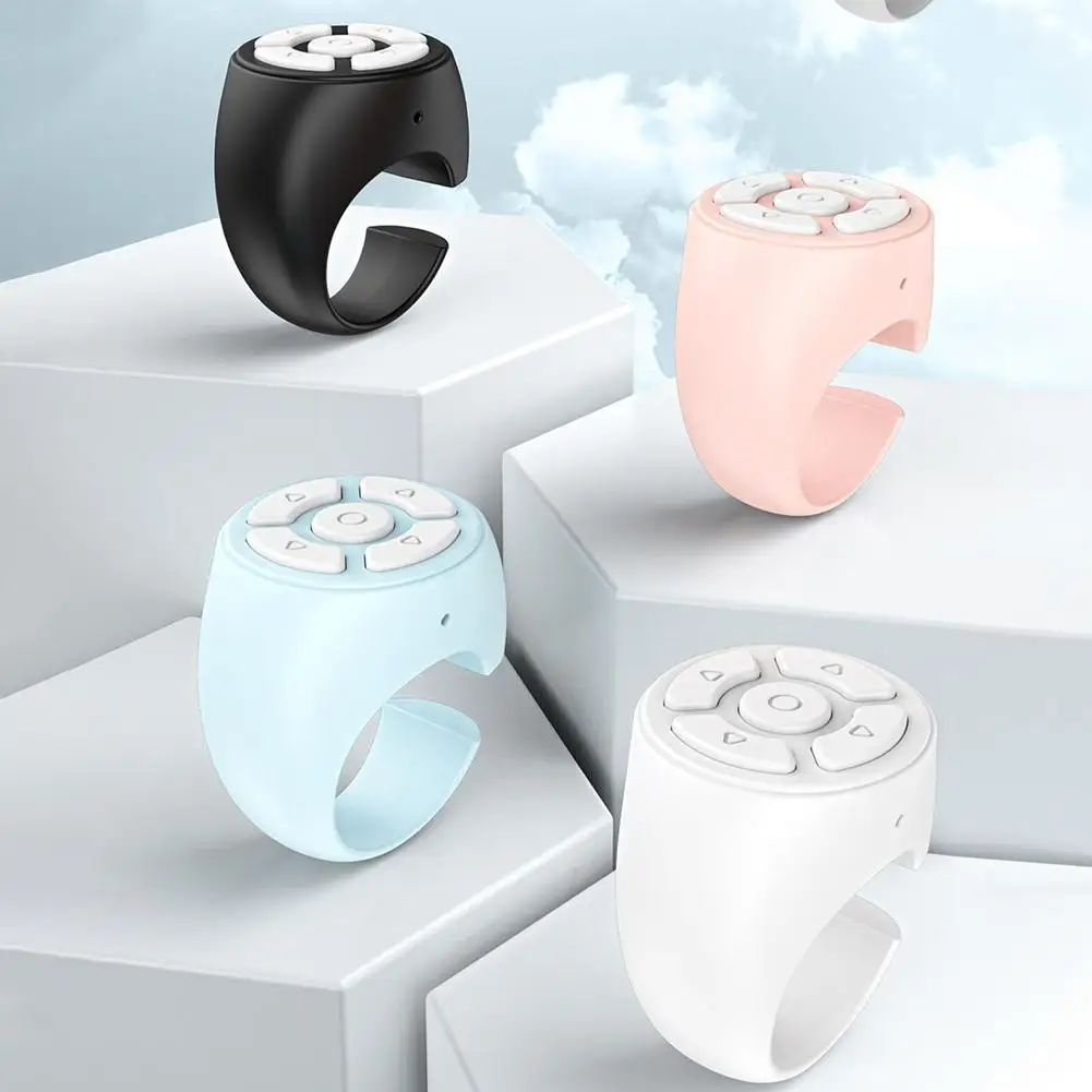 Blutooth Remote Control Scrolling Finger Ring 1