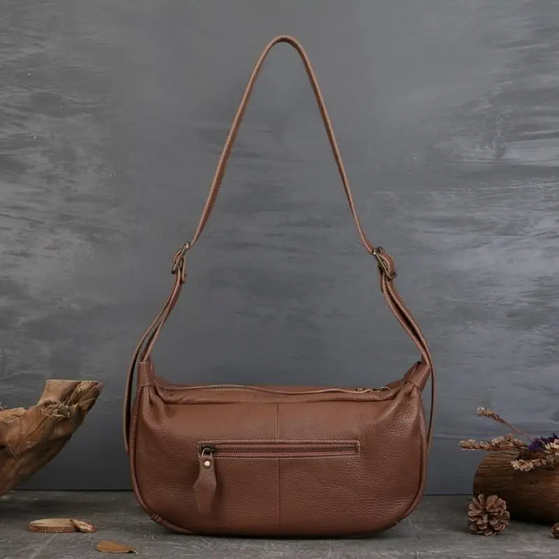 

MODITIN 2024 Leather Crossbody Bags Casual Vintage Shoulder Bags Women Cool Bags Pretty Colors