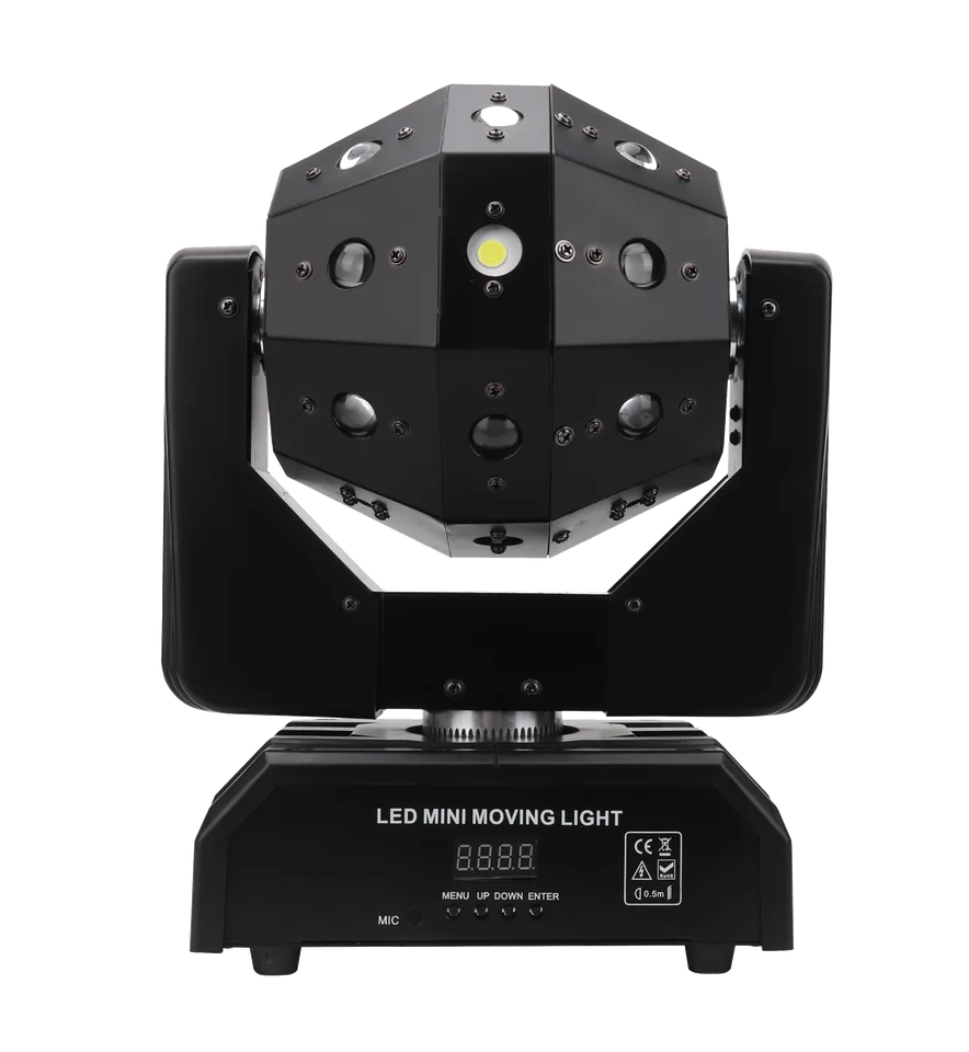 LED 3 In 1 Strobe Rotating Moving Head Professional DJ Laser Disco Ball  Lights DMX For Disco Ktv Club Parties - AliExpress, image size:884x960
