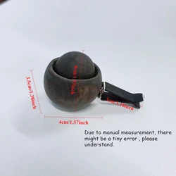 Natural Wood Essential Oil Diffuser for Home and Car - Mini Aromatherapy Unit for Bedroom, Living Room, and Bathroom (1pc)