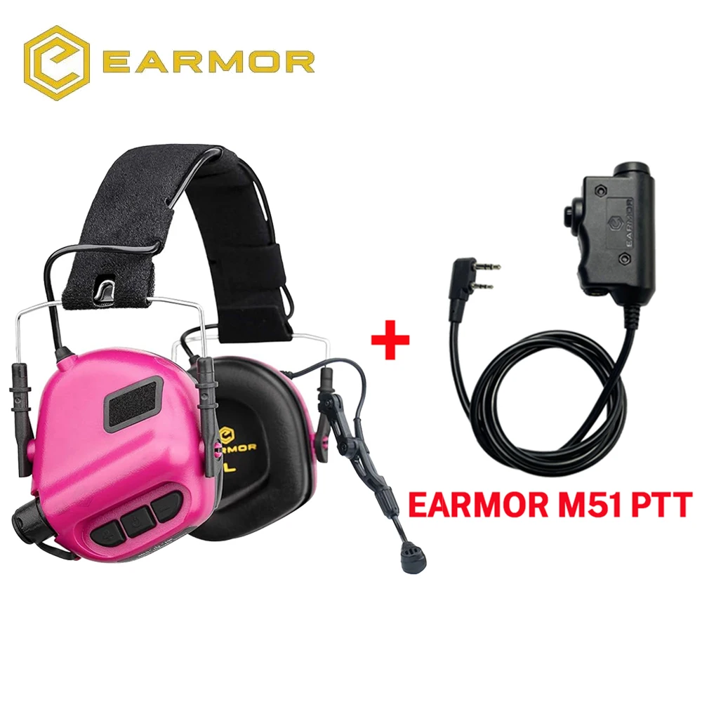 EARMOR M32 MOD4 タクティカル ヘッドセット & U94 PTT