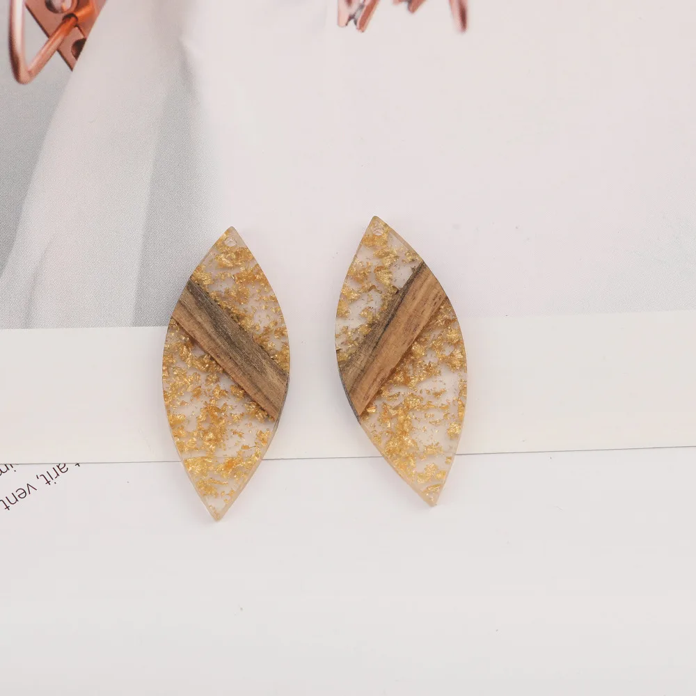 Cordial Design 50Pcs 22*53MM Jewelry Accessories/Natural Wood&Resin/Hand Made/DIY Charms/Marquise/Jewelry Findings&Components 9 Cordial Design 50Pcs 22*53MM Jewelry Accessories/Natural Wood&Resin/Hand Made/DIY Charms/Marquise/Jewelry Findings&Components - cordial