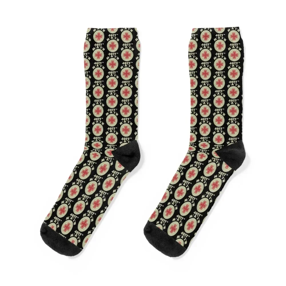 

Medic T-ShirtM _ A _ S _ H 4077th medic Socks cotton christmass gift Socks Girl Men's
