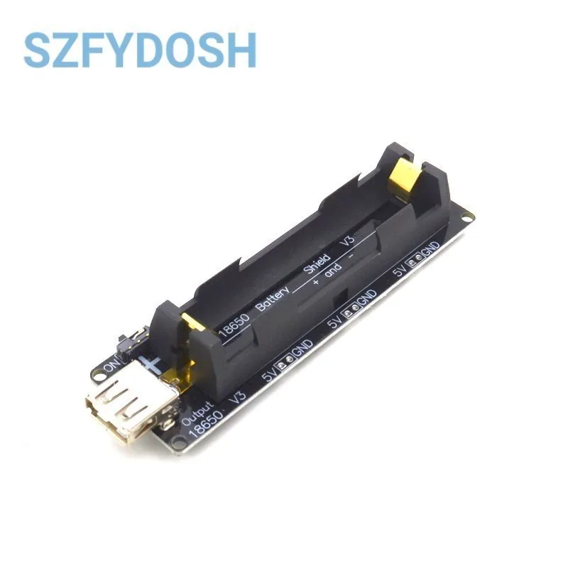 รูปสินค้า แบตเตอรี่ชาร์จ 18650 สำหรับ ESP32 ชาร์จด้วย USB Type-A